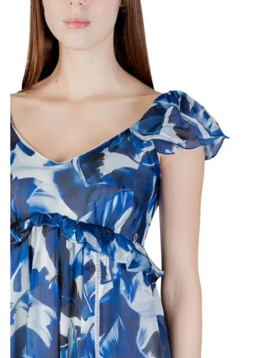 Guess Damen Kleid Blau | online kaufen