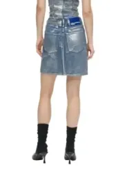 Karl Lagerfeld Jeans Damen Rock Azurblau | online kaufen