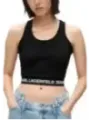 Karl Lagerfeld Jeans Damen Top Schwarz | online kaufen