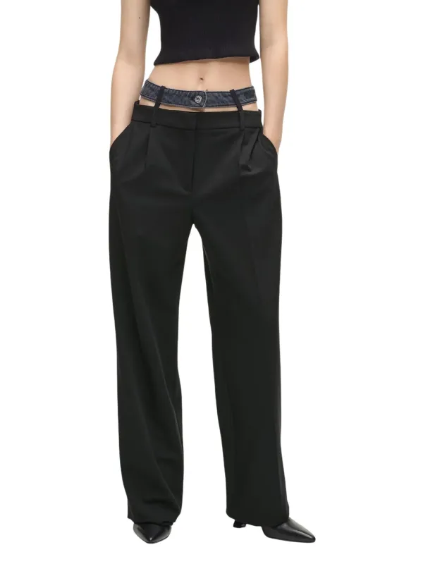 Karl Lagerfeld Jeans Damen Hose Schwarz | online kaufen