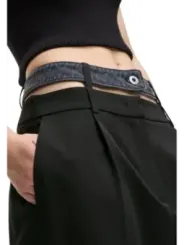 Karl Lagerfeld Jeans Damen Hose Schwarz | online kaufen