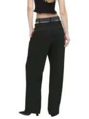 Karl Lagerfeld Jeans Damen Hose Schwarz | online kaufen