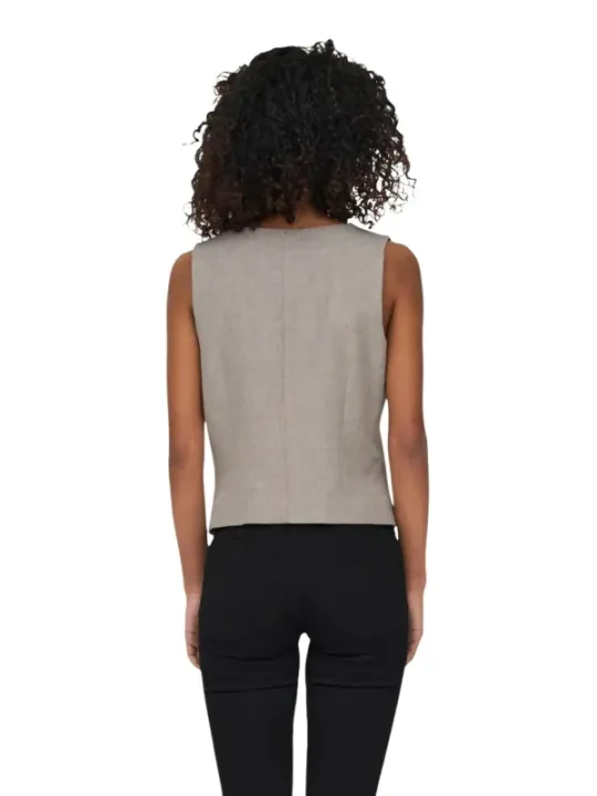 Only Damen Weste Beige | online kaufen