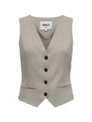 Only Damen Weste Beige | online kaufen