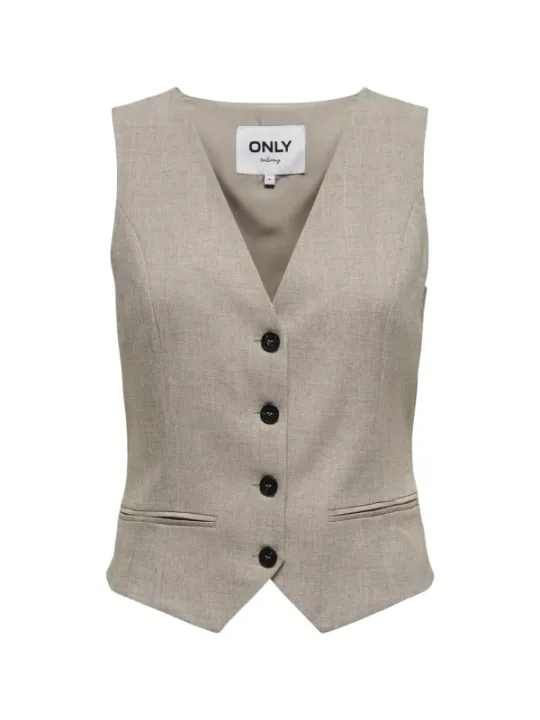 Only Damen Weste Beige | online kaufen