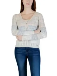 Guess Damen Cardigan Beige | online kaufen