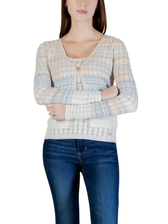 Guess Damen Cardigan Beige | online kaufen