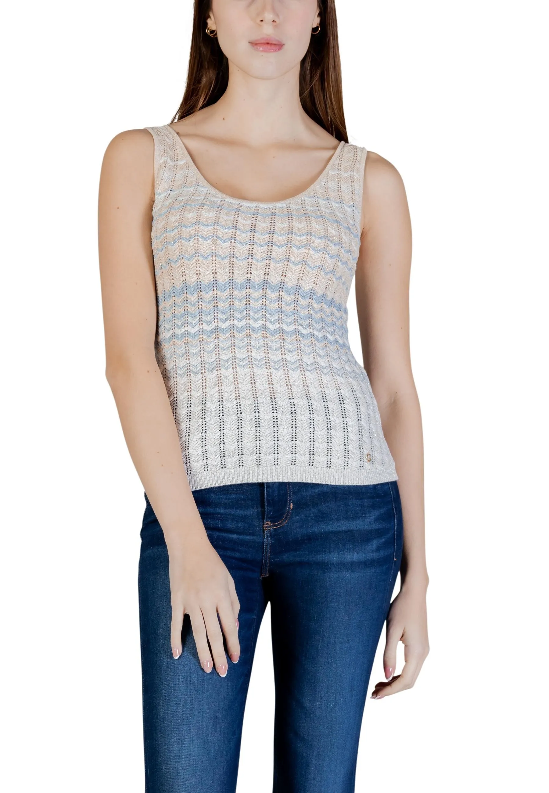 Guess Damen Tank-Tops Beige 507637