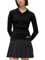 Karl Lagerfeld Jeans Damen Polo Schwarz | online kaufen