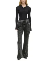 Karl Lagerfeld Jeans Damen Jeans Schwarz | online kaufen