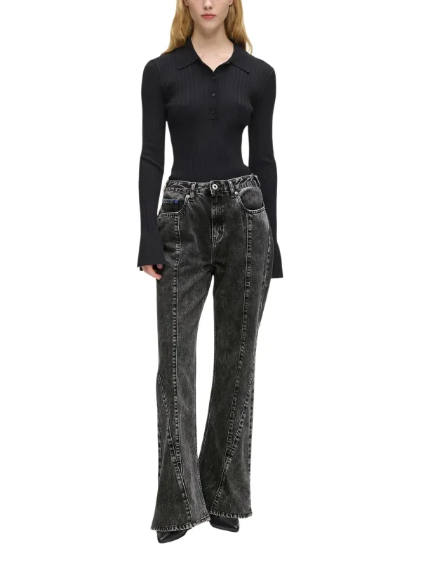 Karl Lagerfeld Jeans Damen Jeans Schwarz | online kaufen