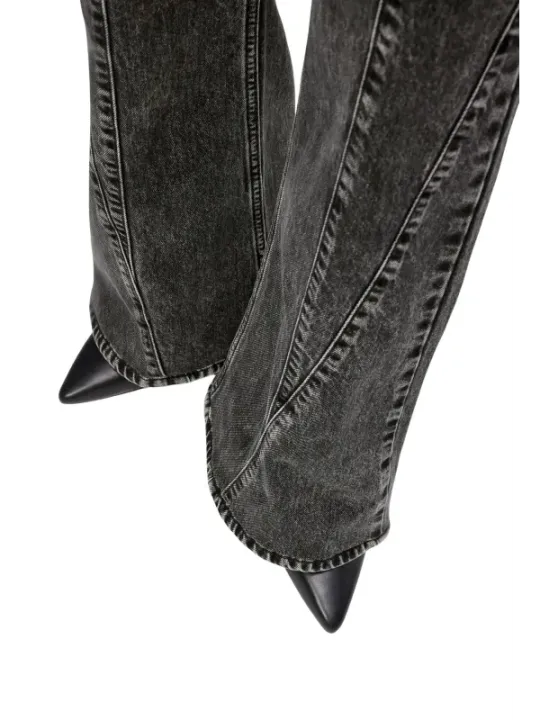 Karl Lagerfeld Jeans Damen Jeans Schwarz | online kaufen