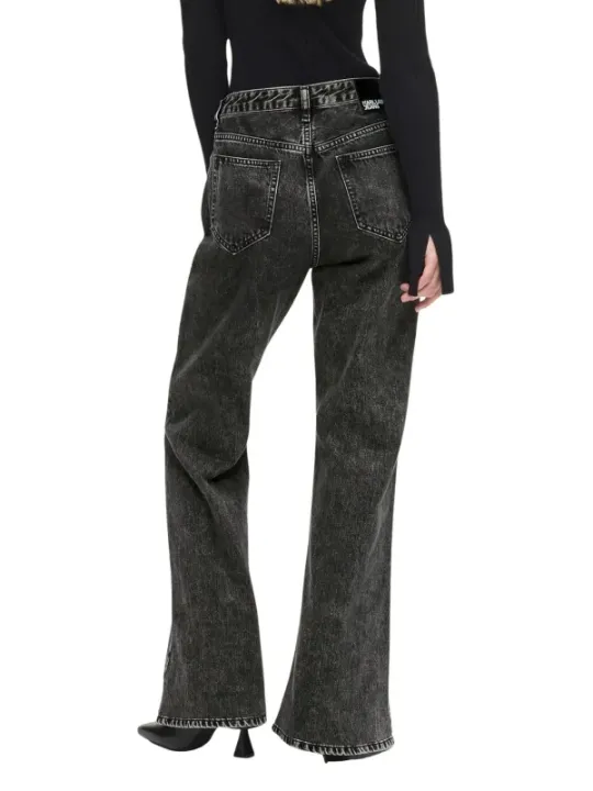 Karl Lagerfeld Jeans Damen Jeans Schwarz | online kaufen