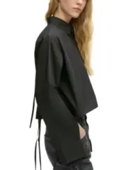 Karl Lagerfeld Jeans Damen Hemd Schwarz | online kaufen