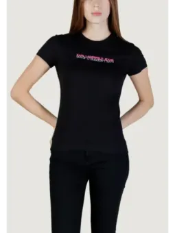 Karl Lagerfeld Jeans Damen T-Shirt Schwarz | online kaufen