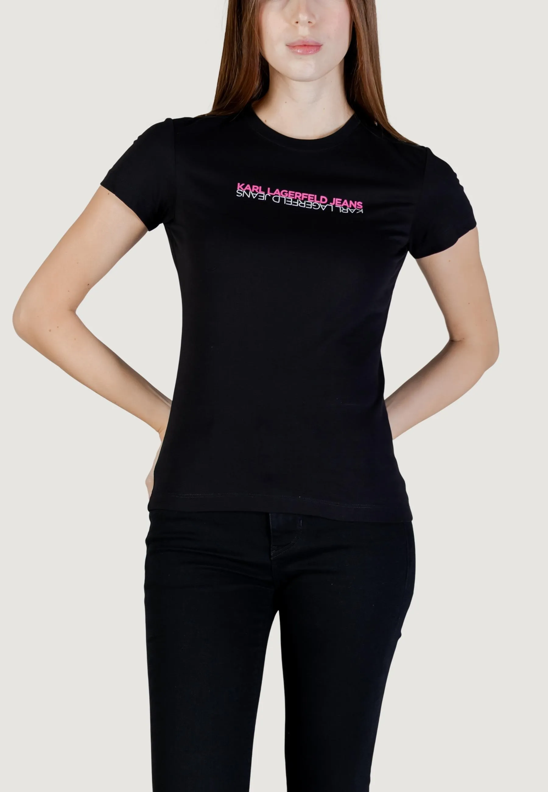 Damen T-Shirt Schwarz 507672