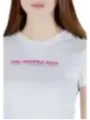 Karl Lagerfeld Jeans Damen T-Shirt Weiß | online kaufen