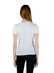 Karl Lagerfeld Jeans Damen T-Shirt Weiß | online kaufen