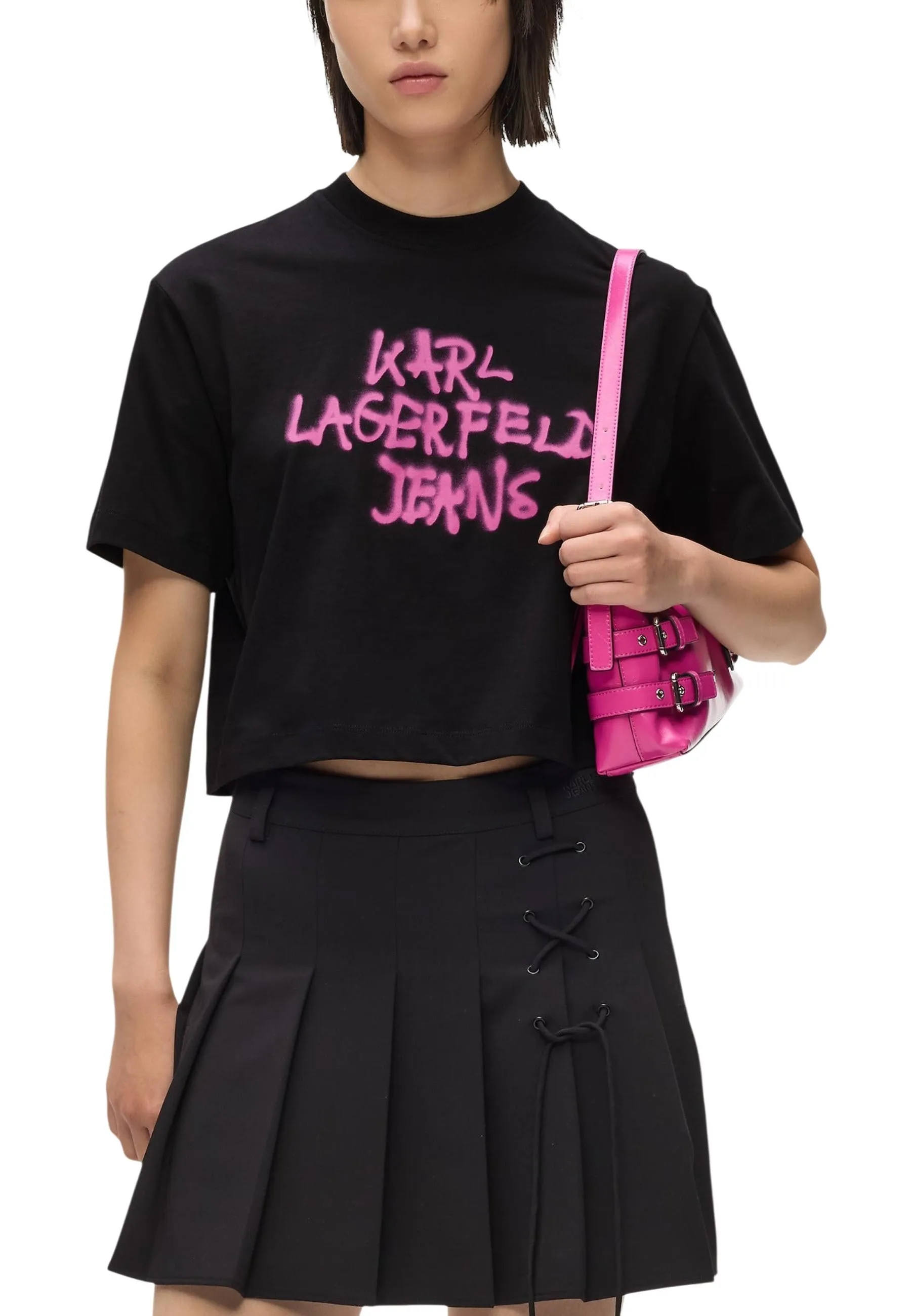 Damen T-Shirt Schwarz 507670