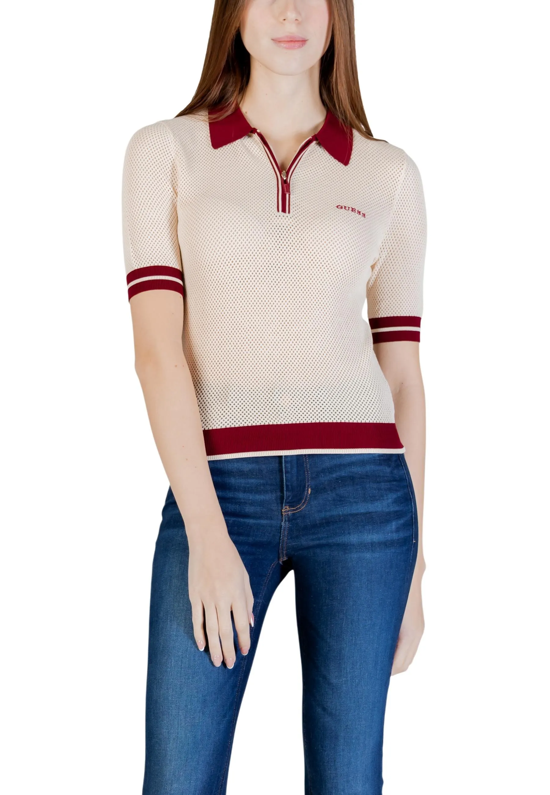 Damen Polo Beige 507667