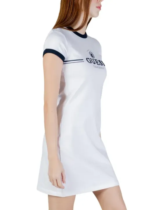 Guess Active Damen Kleid Weiß | online kaufen