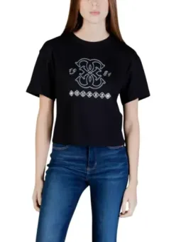 Guess Active Damen T-Shirt Schwarz mieten | Flex-Fashion