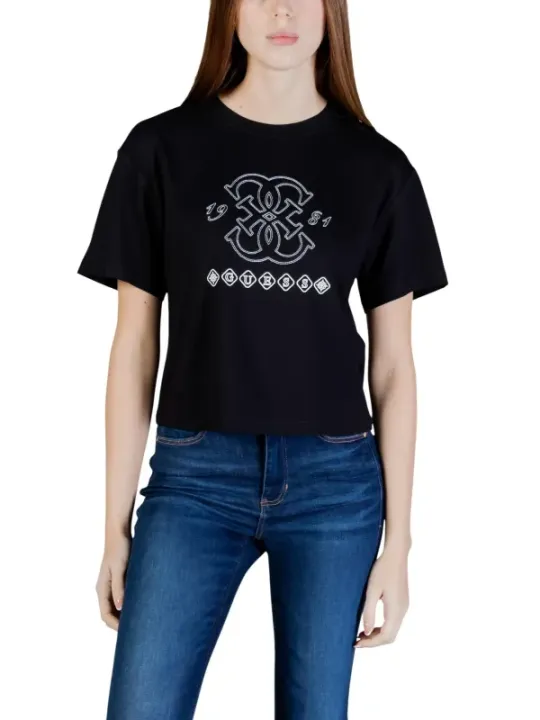 Guess Active Damen T-Shirt Schwarz | online kaufen