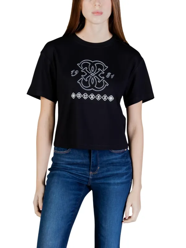 Guess Active Damen T-Shirt Schwarz | online kaufen