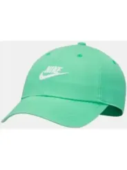 Nike grüne Baseballkappe mit Logo