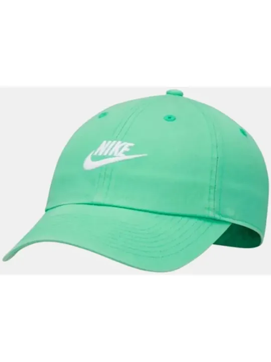 Nike grüne Baseballkappe mit Logo
