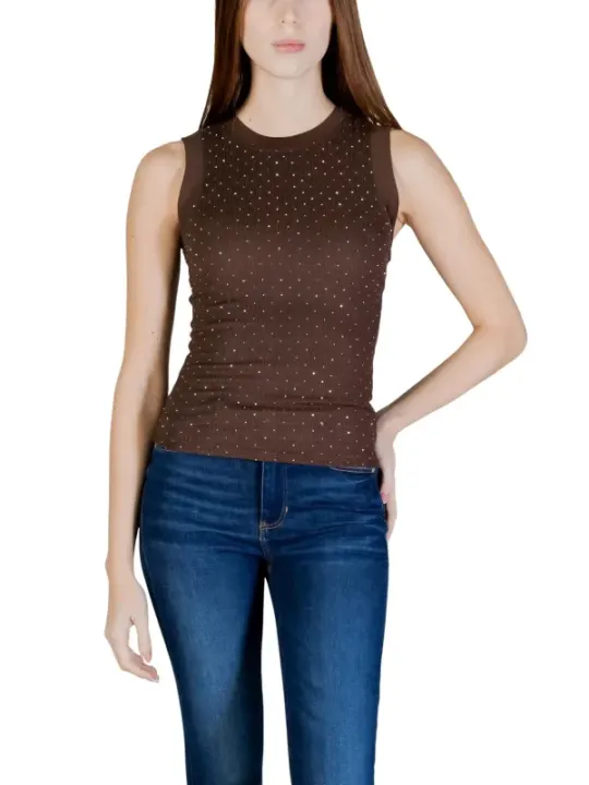 Guess Damen Tank-Tops Braun | online kaufen