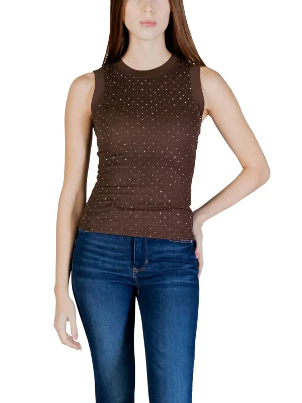 Guess Damen Tank-Tops Braun | online kaufen