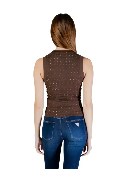 Guess Damen Tank-Tops Braun | online kaufen
