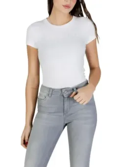 Armani Exchange Damen T-Shirt Weiß mieten - Flex-Fashion