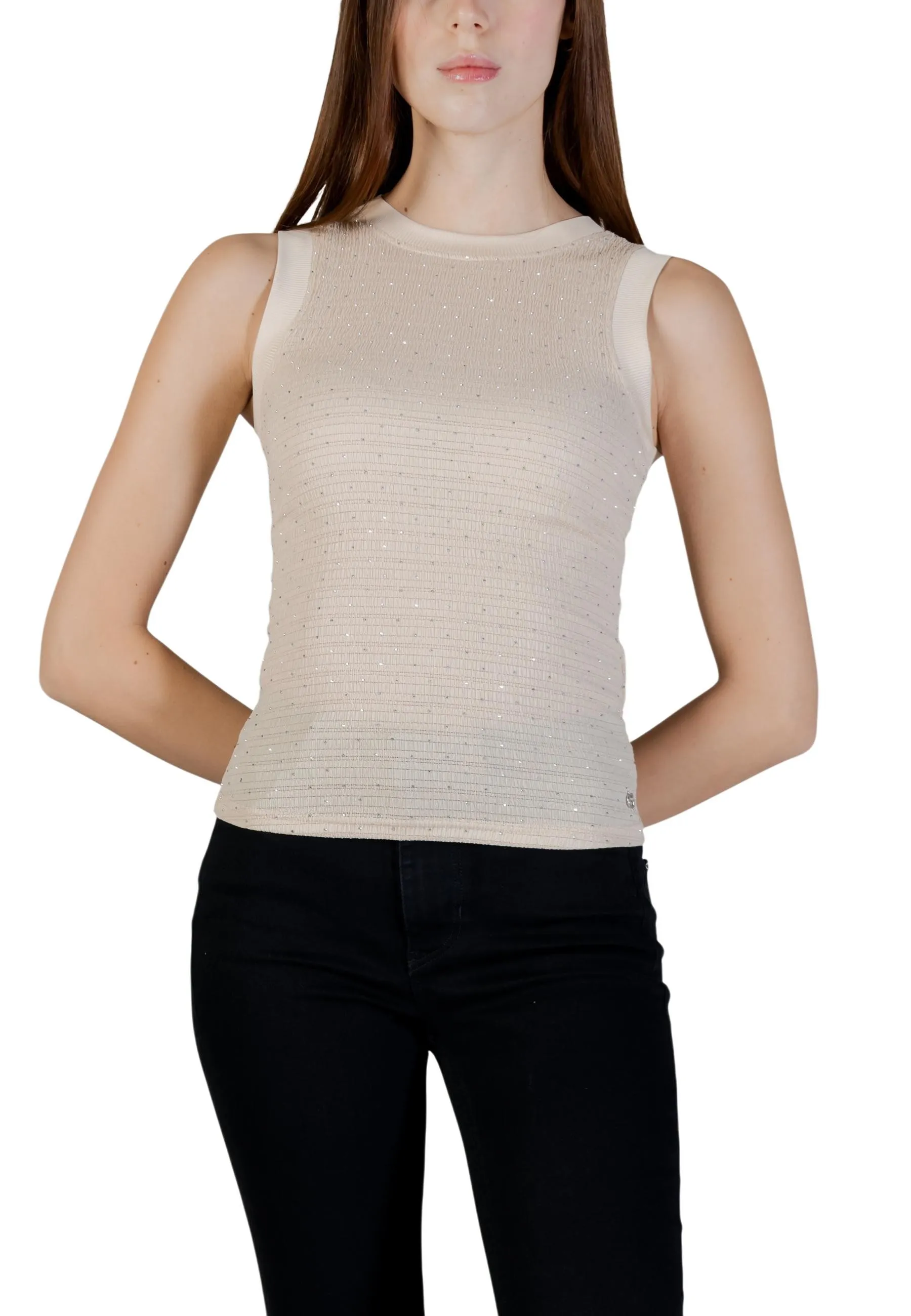 Guess Damen Tank-Tops Beige 507632
