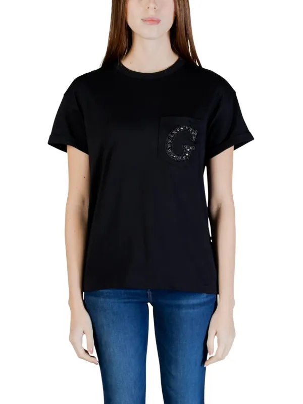 Guess Damen T-Shirt Schwarz | online kaufen