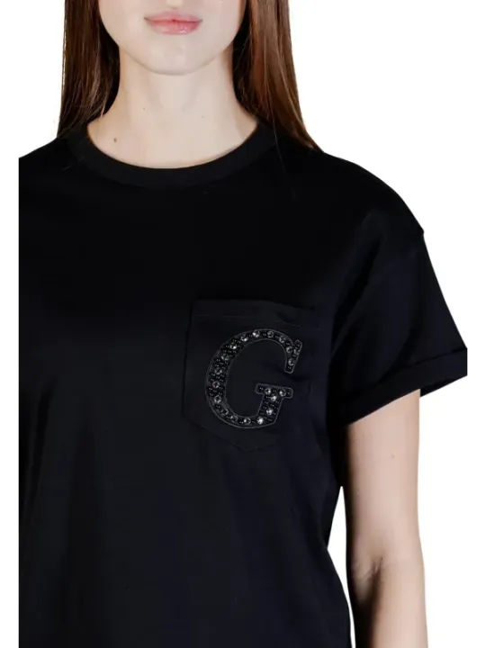 Guess Damen T-Shirt Schwarz | online kaufen