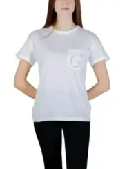 Guess Damen T-Shirt Weiß | online kaufen