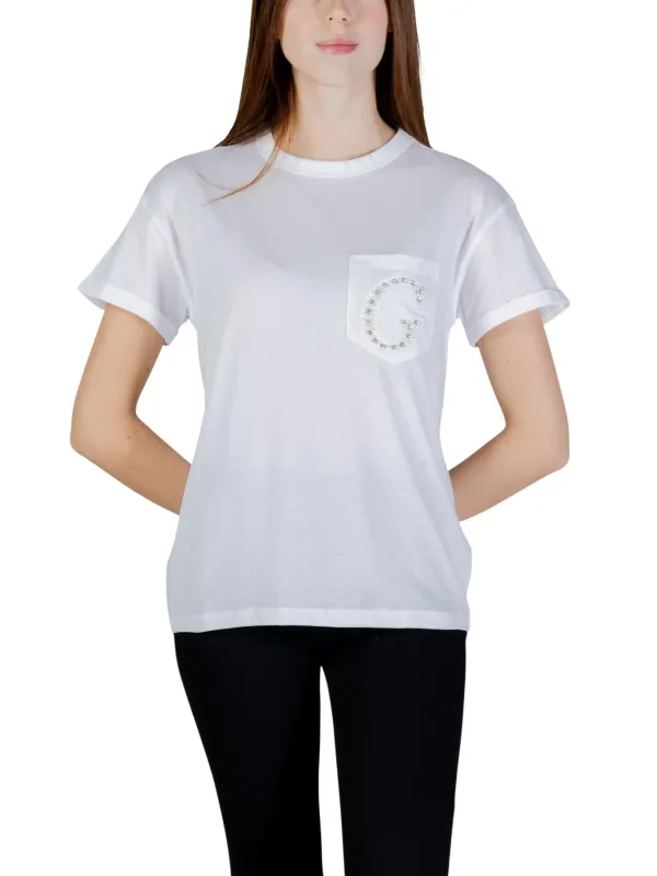 Guess Damen T-Shirt Weiß | online kaufen