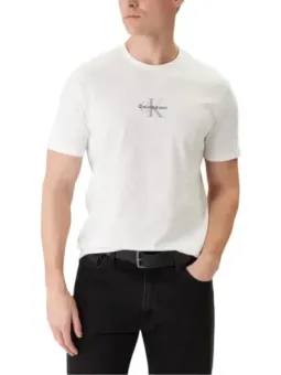 Calvin Klein Herren T-Shirt Weiß mieten - Flex-Fashion Verleih