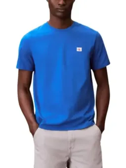 Calvin Klein Herren T-Shirt Azurblau mieten - Flex-Fashion