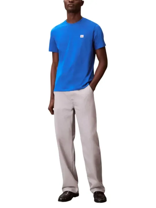 Calvin Klein Jeans Herren T-Shirt Azurblau | online kaufen