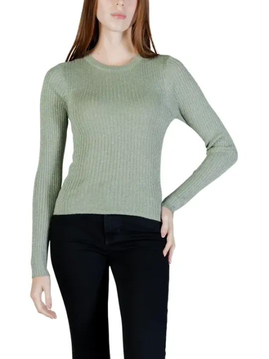 Jacqueline De Yong Damen Pullover Grün | online kaufen