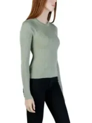 Jacqueline De Yong Damen Pullover Grün | online kaufen