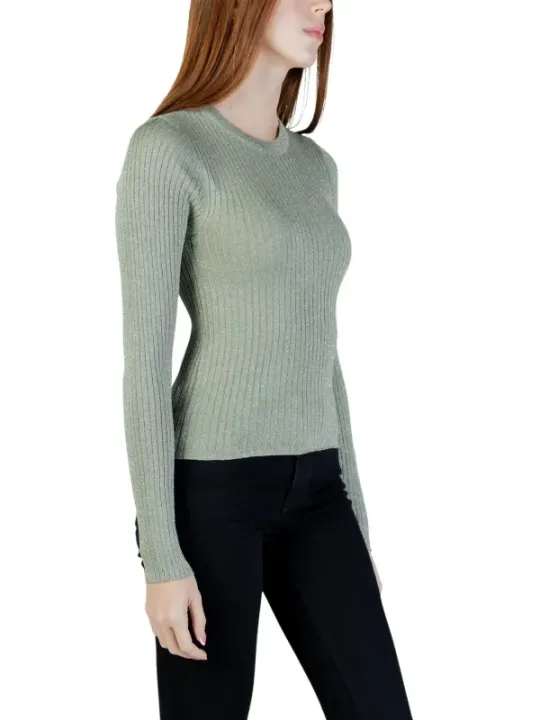 Jacqueline De Yong Damen Pullover Grün | online kaufen