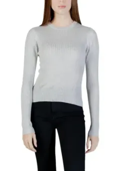 Mieten Sie den silbernen Damen-Pullover von Jacqueline De Yong