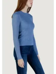 Jacqueline De Yong Damen Pullover Azurblau | online kaufen