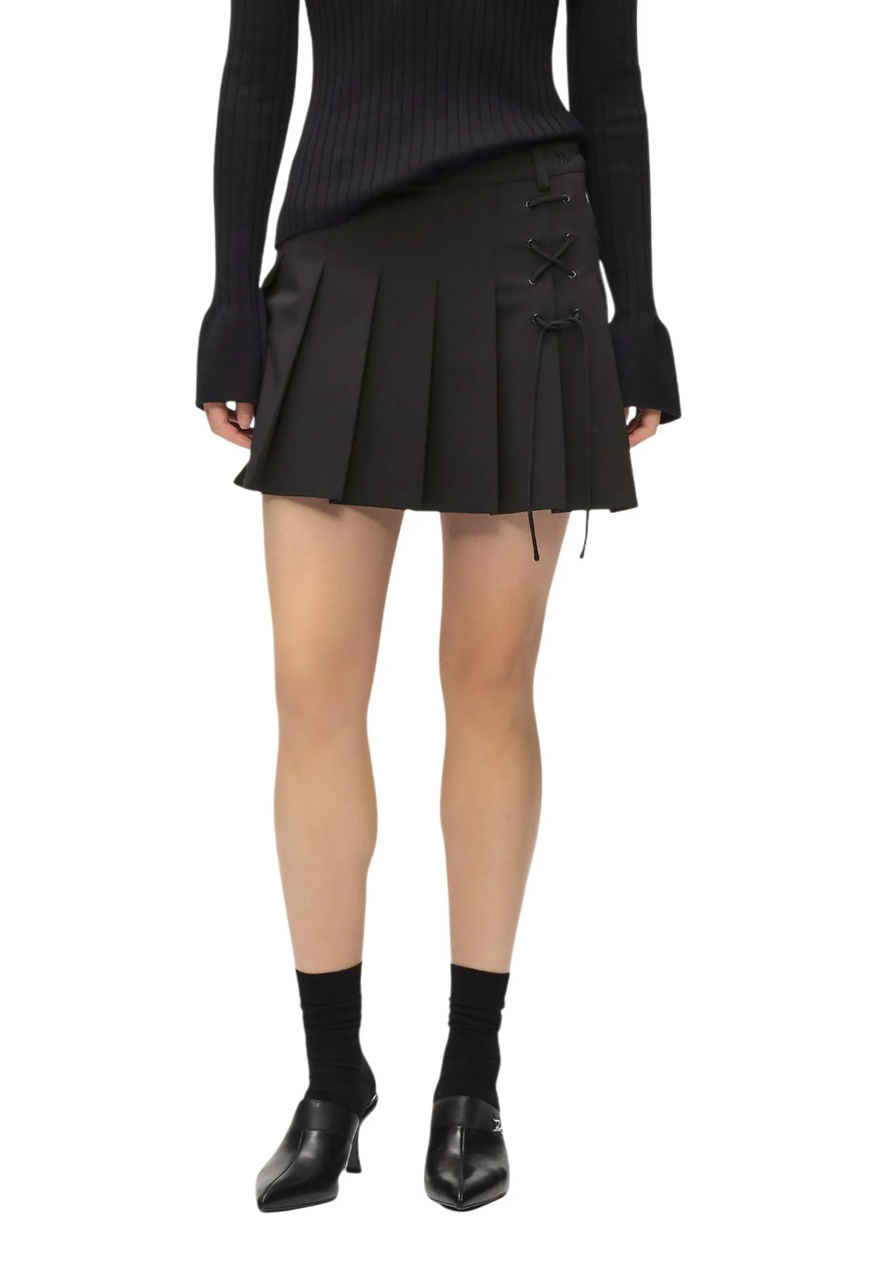 Damen Rock Schwarz 507674