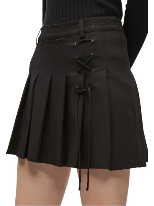 Karl Lagerfeld Jeans Damen Rock Schwarz | online kaufen