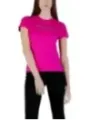 Karl Lagerfeld Jeans Damen T-Shirt Fuchsinrot